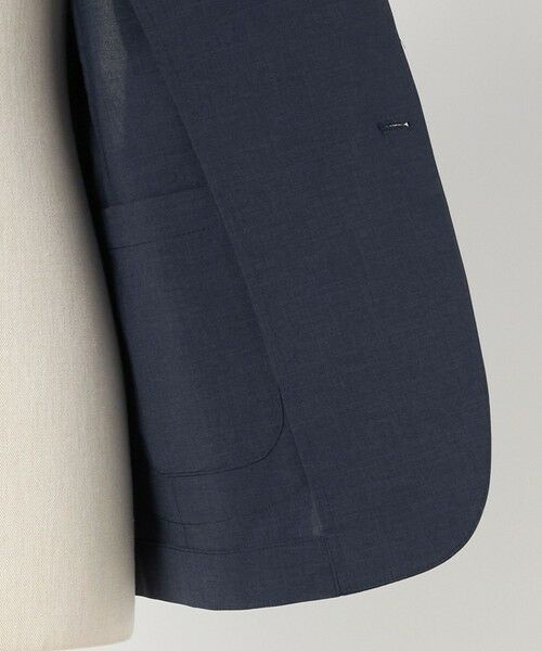 green label relaxing / グリーンレーベル リラクシング テーラードジャケット | A+ ポリエステル ピンヘッド 2B スタンダード 2P セットアップジャケット -ウォッシャブル・ストレッチ・撥水- | 詳細15