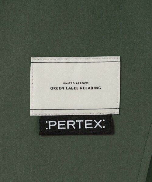 green label relaxing / グリーンレーベル リラクシング テーラードジャケット | A+ PERTEX UNLIMITED コットンライク リラックス セットアップジャケット -ウォッシャブル・ストレッチ・撥水- | 詳細13