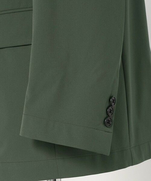 green label relaxing / グリーンレーベル リラクシング テーラードジャケット | A+ PERTEX UNLIMITED コットンライク リラックス セットアップジャケット -ウォッシャブル・ストレッチ・撥水- | 詳細7