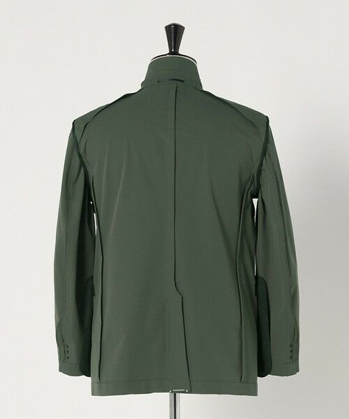 green label relaxing / グリーンレーベル リラクシング テーラードジャケット | A+ PERTEX UNLIMITED コットンライク リラックス セットアップジャケット -ウォッシャブル・ストレッチ・撥水- | 詳細12