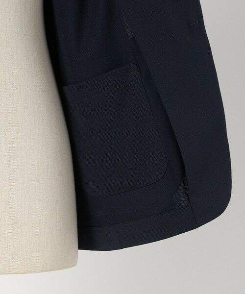 green label relaxing / グリーンレーベル リラクシング テーラードジャケット | A+ ラッカンジャージ 2B スタンダード セットアップジャケット -ウォッシャブル・ストレッチ・吸水速乾- | 詳細9