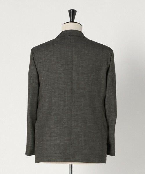 green label relaxing / グリーンレーベル リラクシング テーラードジャケット | ツイル リネン デニムライク 2B 01 セットアップジャケット | 詳細20