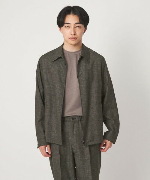 green label relaxing / グリーンレーベル リラクシング ブルゾン | TW リネン ブルゾン | 詳細10
