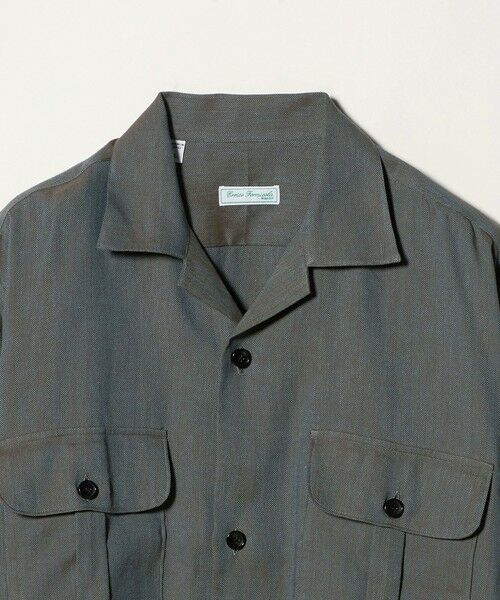 green label relaxing / グリーンレーベル リラクシング その他アウター | ＜Errico Formicola＞L/C ヘリンボーン GERARDO シャツ羽織 シャツアウター | 詳細3