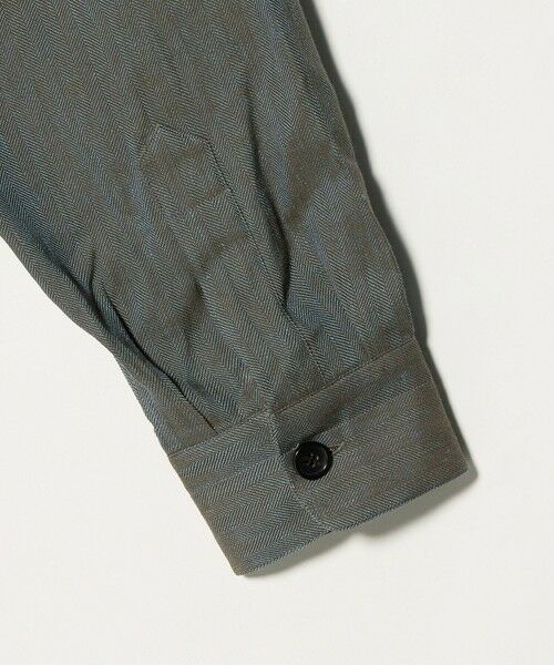 green label relaxing / グリーンレーベル リラクシング その他アウター | ＜Errico Formicola＞L/C ヘリンボーン GERARDO シャツ羽織 シャツアウター | 詳細4
