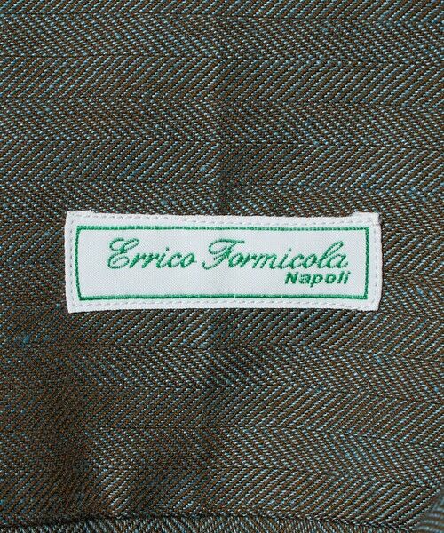 green label relaxing / グリーンレーベル リラクシング その他アウター | ＜Errico Formicola＞L/C ヘリンボーン GERARDO シャツ羽織 シャツアウター | 詳細9