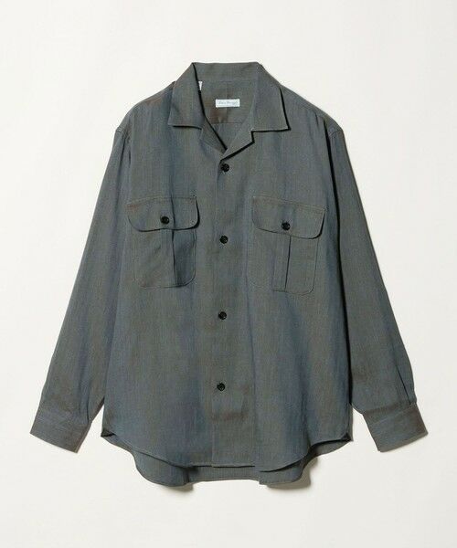 green label relaxing / グリーンレーベル リラクシング その他アウター | ＜Errico Formicola＞L/C ヘリンボーン GERARDO シャツ羽織 シャツアウター（DK.BROWN）