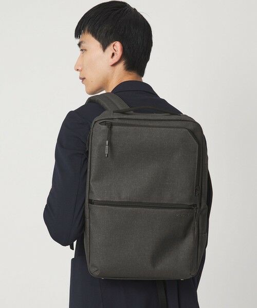green label relaxing / グリーンレーベル リラクシング リュック・バックパック | 【別注】＜Samsonite＞GLR サブリム 2WAY BAG M ブリーフケース バックパック -撥水- | 詳細1