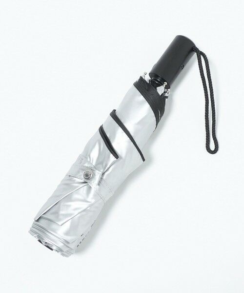 green label relaxing / グリーンレーベル リラクシング 傘 | ＜Traditional Weatherwear＞オートマティック フォールディング アンブレラ シルバー 自動開閉式 折りたたみ傘 -晴雨兼用- | 詳細1