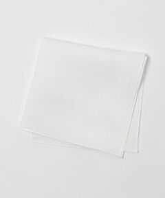 green label relaxing / グリーンレーベル リラクシング その他小物 | 麻 30×30 ポケットチーフ