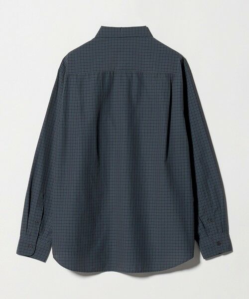 green label relaxing / グリーンレーベル リラクシング シャツ・ブラウス | ナイロン コットン チェック ジャストルーズ 長袖 シャツ | 詳細5