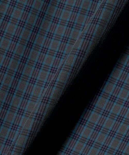 green label relaxing / グリーンレーベル リラクシング シャツ・ブラウス | ナイロン コットン チェック ジャストルーズ 長袖 シャツ | 詳細10
