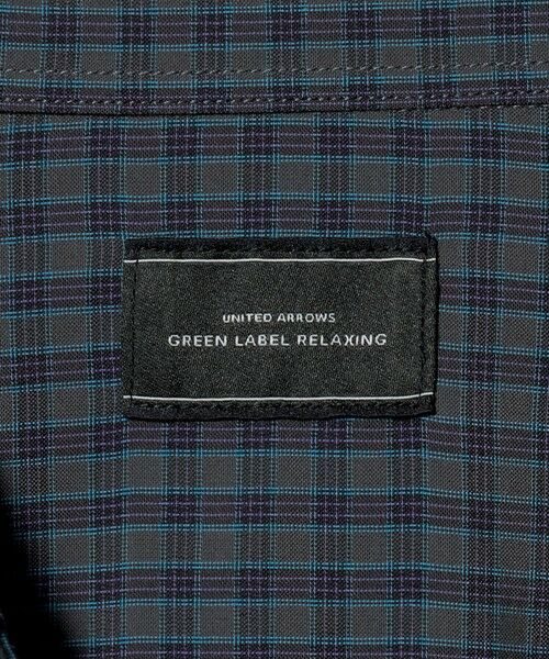 green label relaxing / グリーンレーベル リラクシング シャツ・ブラウス | ナイロン コットン チェック ジャストルーズ 長袖 シャツ | 詳細11
