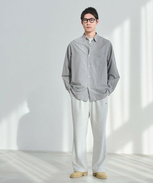 green label relaxing / グリーンレーベル リラクシング シャツ・ブラウス | ナイロン コットン チェック ジャストルーズ 長袖 シャツ | 詳細17