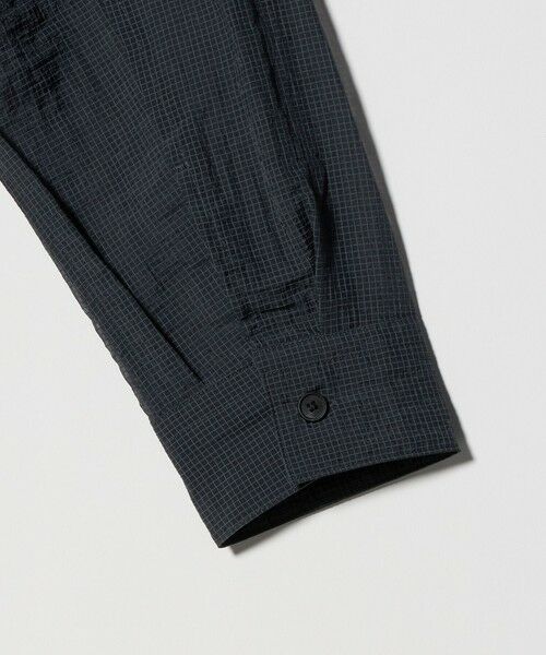 green label relaxing / グリーンレーベル リラクシング シャツ・ブラウス | ナイロン シアー リップストップ 長袖 ジャストルーズ シャツ | 詳細5