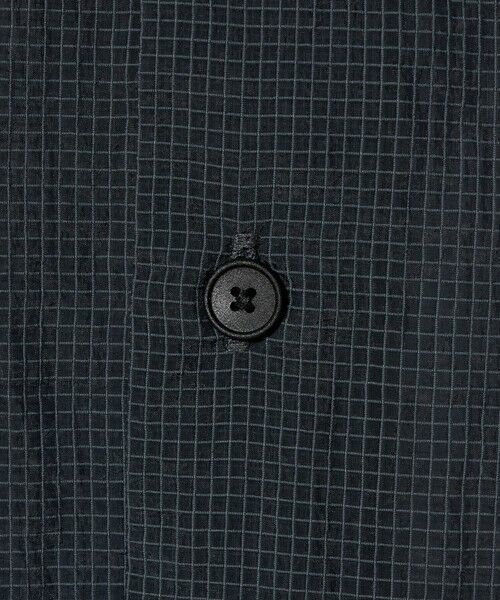 green label relaxing / グリーンレーベル リラクシング シャツ・ブラウス | ナイロン シアー リップストップ 長袖 ジャストルーズ シャツ | 詳細8