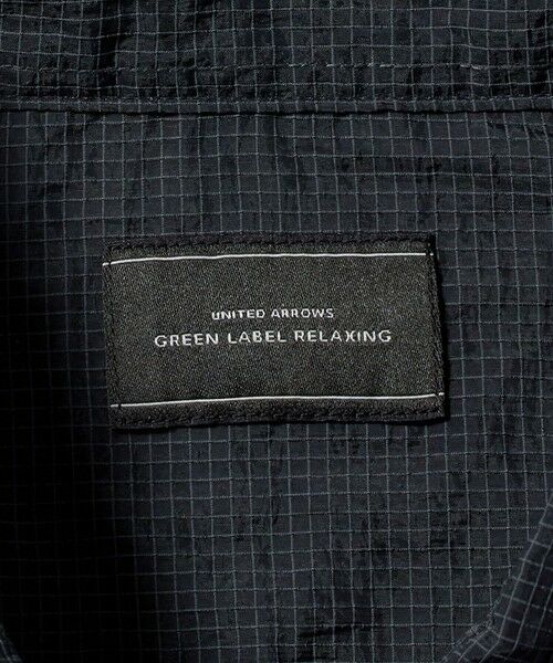 green label relaxing / グリーンレーベル リラクシング シャツ・ブラウス | ナイロン シアー リップストップ 長袖 ジャストルーズ シャツ | 詳細12