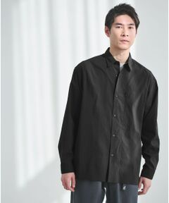 WONDER CLOTH ボックス シルエット 長袖 シャツ -ストレッチ・接触冷感・吸水速乾-
