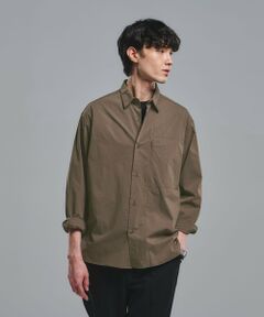 green label relaxing / グリーンレーベル リラクシング シャツ・ブラウス | WONDER CLOTH ボックス シルエット 長袖 シャツ -ストレッチ・接触冷感・吸水速乾-
