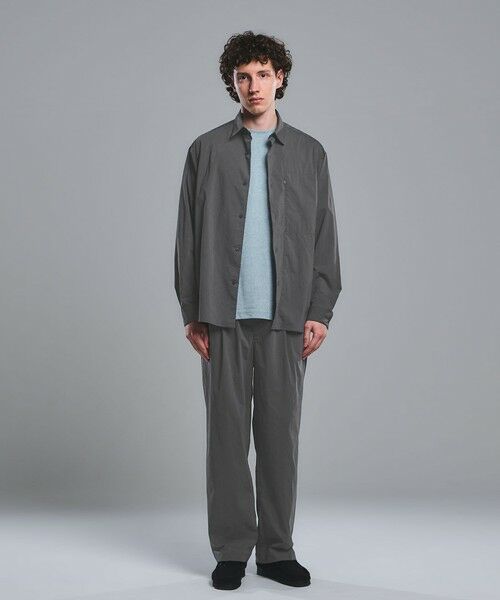 green label relaxing / グリーンレーベル リラクシング シャツ・ブラウス | WONDER CLOTH ボックス シルエット 長袖 シャツ -ストレッチ・接触冷感・吸水速乾- | 詳細7