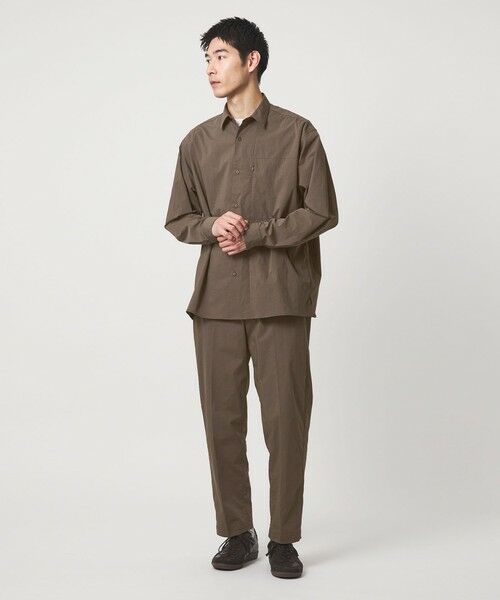 green label relaxing / グリーンレーベル リラクシング シャツ・ブラウス | WONDER CLOTH ボックス シルエット 長袖 シャツ -ストレッチ・接触冷感・吸水速乾- | 詳細13