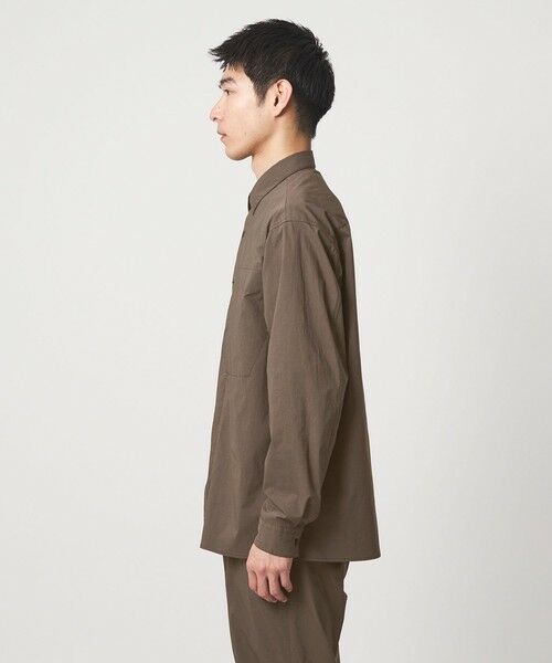 green label relaxing / グリーンレーベル リラクシング シャツ・ブラウス | WONDER CLOTH ボックス シルエット 長袖 シャツ -ストレッチ・接触冷感・吸水速乾- | 詳細15