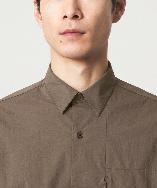 green label relaxing / グリーンレーベル リラクシング シャツ・ブラウス | WONDER CLOTH ボックス シルエット 長袖 シャツ -ストレッチ・接触冷感・吸水速乾- | 詳細17