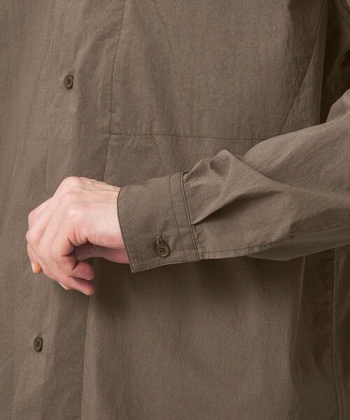 green label relaxing / グリーンレーベル リラクシング シャツ・ブラウス | WONDER CLOTH ボックス シルエット 長袖 シャツ -ストレッチ・接触冷感・吸水速乾- | 詳細18