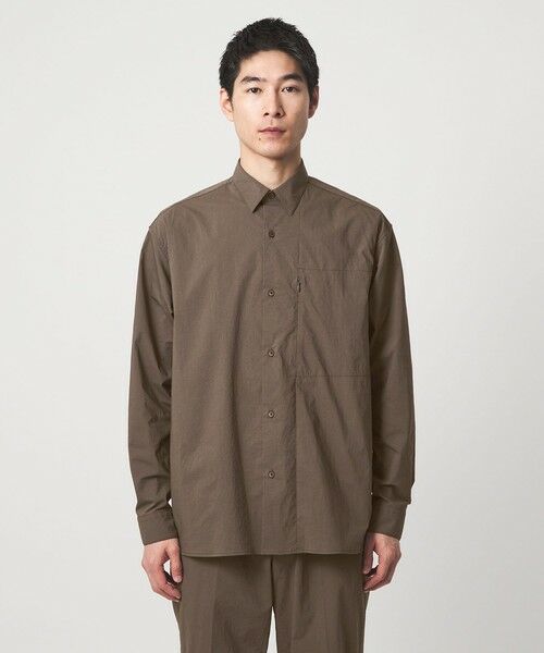 green label relaxing / グリーンレーベル リラクシング シャツ・ブラウス | WONDER CLOTH ボックス シルエット 長袖 シャツ -ストレッチ・接触冷感・吸水速乾- | 詳細22
