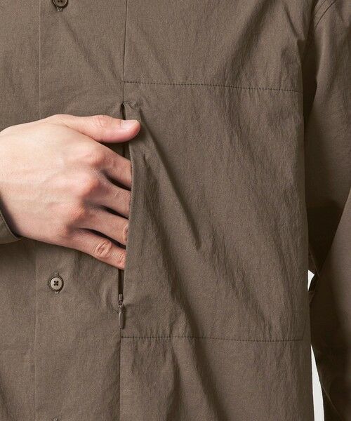 green label relaxing / グリーンレーベル リラクシング シャツ・ブラウス | WONDER CLOTH ボックス シルエット 長袖 シャツ -ストレッチ・接触冷感・吸水速乾- | 詳細28