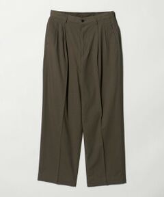 green label relaxing / グリーンレーベル リラクシング その他パンツ | TR 和紙 2プリーツ スラックス W4