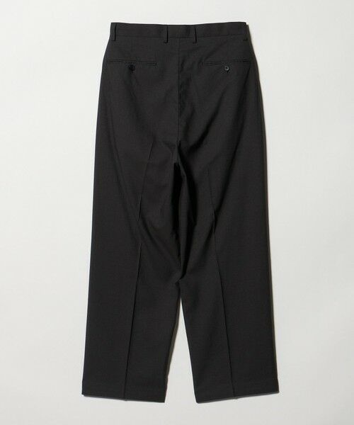 green label relaxing / グリーンレーベル リラクシング その他パンツ | TR 和紙 2プリーツ スラックス W4 | 詳細1