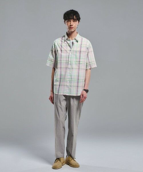 green label relaxing / グリーンレーベル リラクシング その他パンツ | ストレッチ サッカー イージー パンツ W3 -ストレッチ- | 詳細4