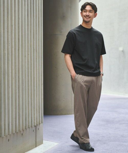 green label relaxing / グリーンレーベル リラクシング その他パンツ | 【WEB限定】JUST fit エアリーカルゼ 1P イージーパンツ-2WAYストレッチ・吸水速乾- | 詳細10