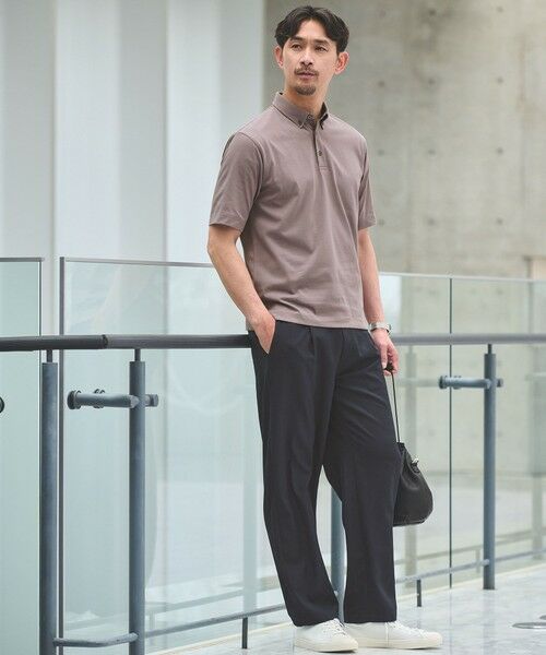 green label relaxing / グリーンレーベル リラクシング その他パンツ | 【WEB限定】JUST fit エアリーカルゼ 1P イージーパンツ-2WAYストレッチ・吸水速乾- | 詳細18