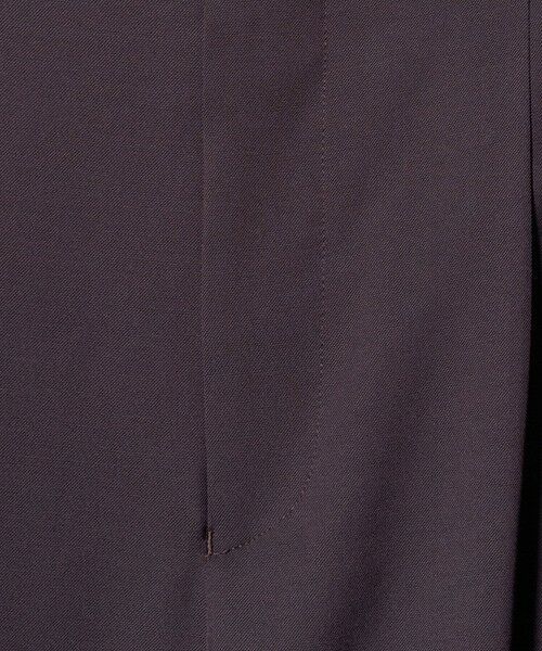 green label relaxing / グリーンレーベル リラクシング スラックス・ドレスパンツ | FINE BASIC トリアセテート ウール  2P ワイド スラックス パンツ W4 | 詳細8