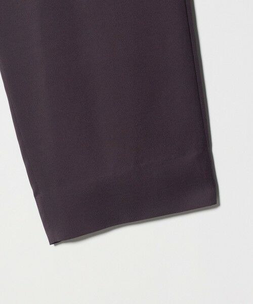 green label relaxing / グリーンレーベル リラクシング スラックス・ドレスパンツ | FINE BASIC トリアセテート ウール  2P ワイド スラックス パンツ W4 | 詳細7