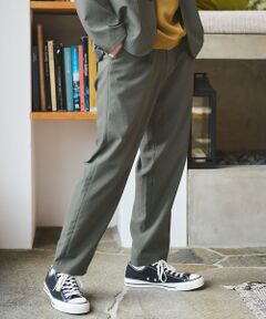 green label relaxing / グリーンレーベル リラクシング その他パンツ | Dot Air 1プリーツ ユーティリティー パンツ W2 -ストレッチ-