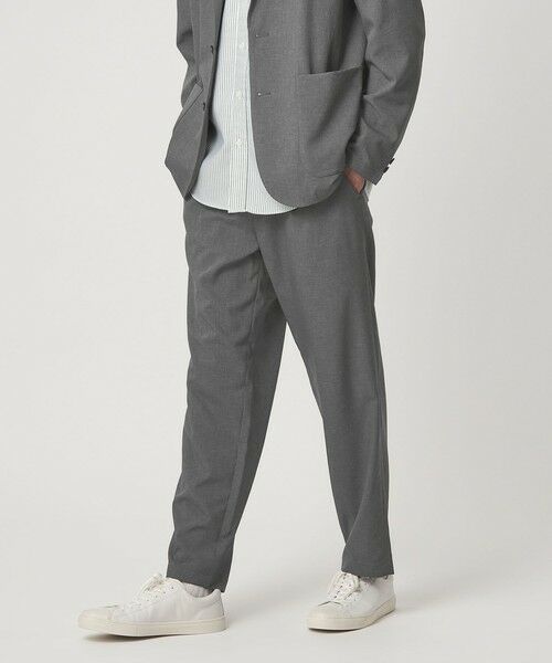 green label relaxing / グリーンレーベル リラクシング その他パンツ | Dot Air 1プリーツ ユーティリティー パンツ W2 -ストレッチ- | 詳細4