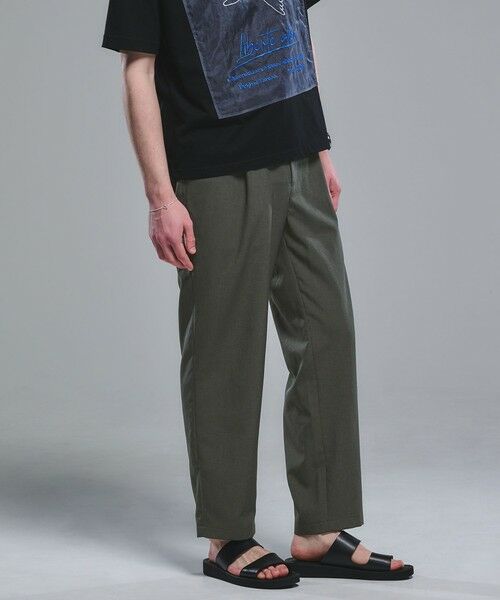 green label relaxing / グリーンレーベル リラクシング その他パンツ | Dot Air 1プリーツ ユーティリティー パンツ W2 -ストレッチ- | 詳細16