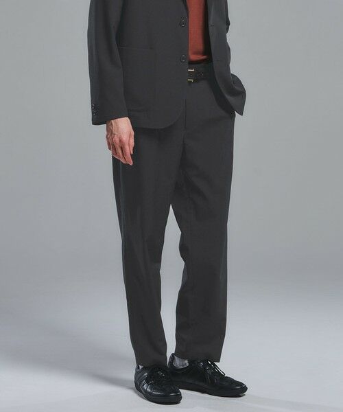 green label relaxing / グリーンレーベル リラクシング その他パンツ | Dot Air 1プリーツ ユーティリティー パンツ W2 -ストレッチ-（NAVY）