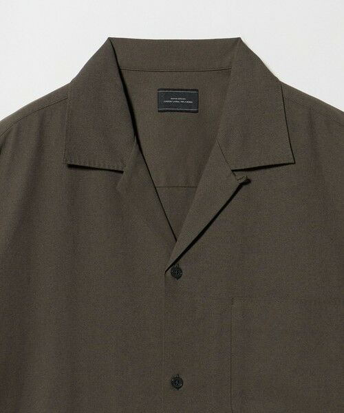 green label relaxing / グリーンレーベル リラクシング シャツ・ブラウス | TR 和紙 オープンカラー 半袖 シャツ | 詳細11