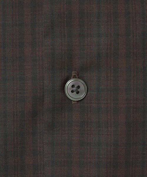 green label relaxing / グリーンレーベル リラクシング シャツ・ブラウス | ウォッシャブルトロ パターン ジャスト ルーズ 半袖 シャツ -ウォッシャブル・ストレッチ- | 詳細15