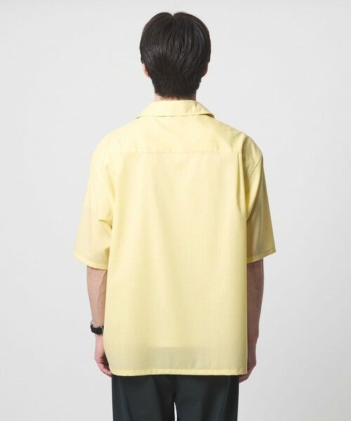 green label relaxing / グリーンレーベル リラクシング シャツ・ブラウス | ウォッシャブルトロ スキッパー 半袖 シャツ プルオーバー -ウォッシャブル・ストレッチ- | 詳細18