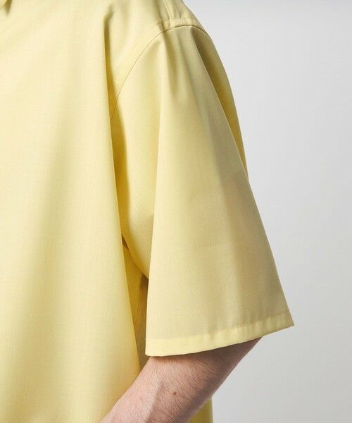 green label relaxing / グリーンレーベル リラクシング シャツ・ブラウス | ウォッシャブルトロ スキッパー 半袖 シャツ プルオーバー -ウォッシャブル・ストレッチ- | 詳細20