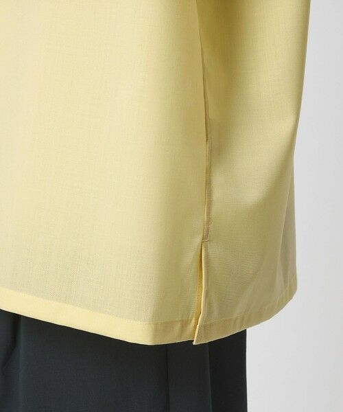 green label relaxing / グリーンレーベル リラクシング シャツ・ブラウス | ウォッシャブルトロ スキッパー 半袖 シャツ プルオーバー -ウォッシャブル・ストレッチ- | 詳細21