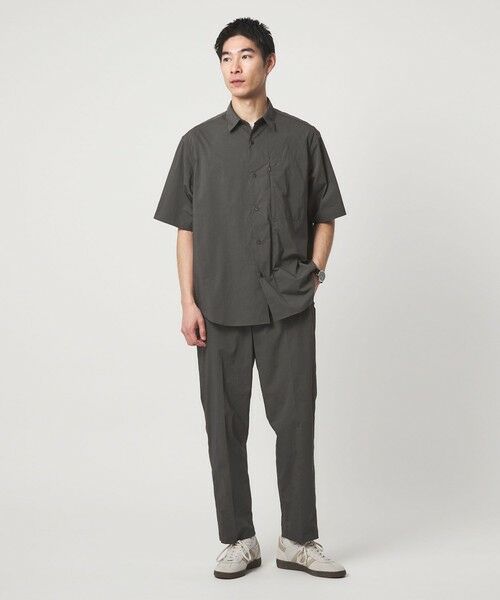 green label relaxing / グリーンレーベル リラクシング シャツ・ブラウス | WONDER CLOTH ジャストルーズ レギュラーカラー 半袖 シャツ -ストレッチ・接触冷感・吸水速乾- | 詳細13