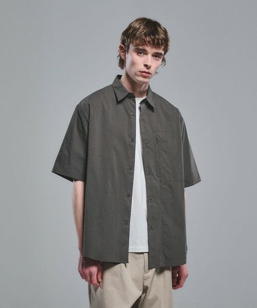 green label relaxing / グリーンレーベル リラクシング シャツ・ブラウス | WONDER CLOTH ジャストルーズ レギュラーカラー 半袖 シャツ -ストレッチ・接触冷感・吸水速乾- | 詳細8
