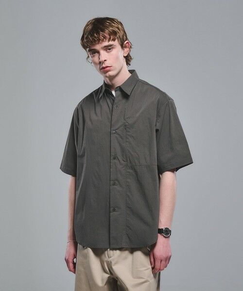 green label relaxing / グリーンレーベル リラクシング シャツ・ブラウス | WONDER CLOTH ジャストルーズ レギュラーカラー 半袖 シャツ -ストレッチ・接触冷感・吸水速乾- | 詳細9