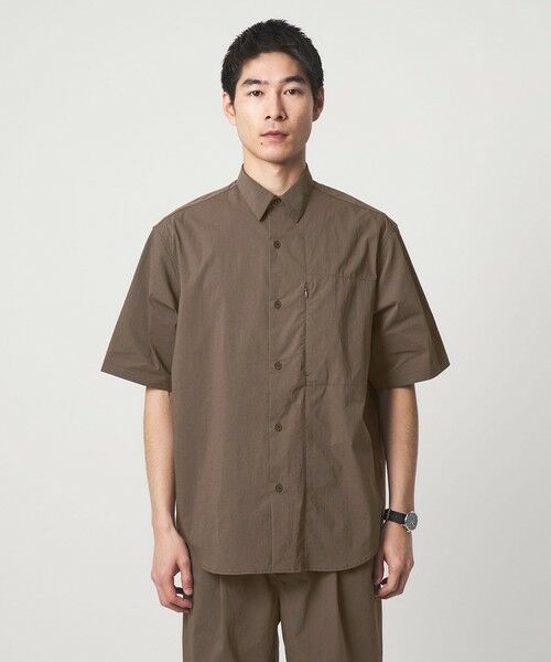 green label relaxing / グリーンレーベル リラクシング シャツ・ブラウス | WONDER CLOTH ジャストルーズ レギュラーカラー 半袖 シャツ -ストレッチ・接触冷感・吸水速乾- | 詳細7